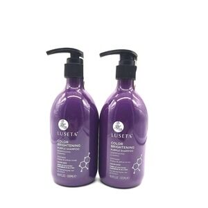 Luseta Purple Shampoo for Blonde & Gray Hair‎ 16.9oz Pack of 2 Color Brightening